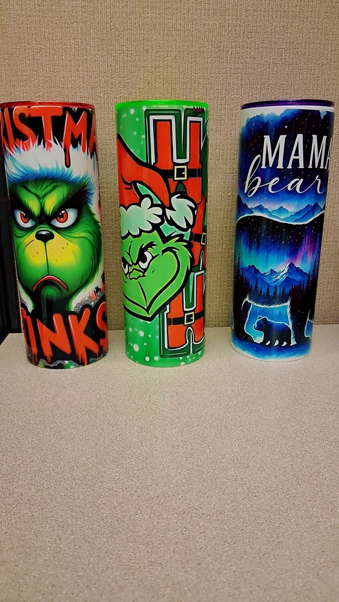 Custom tumblers